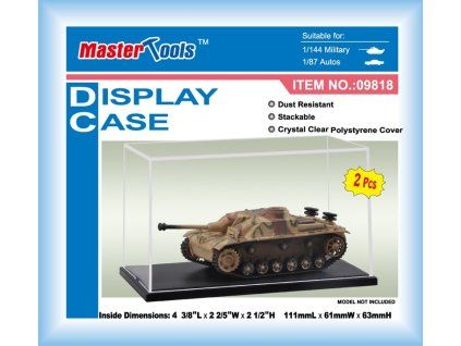Display Case 111x61x63 mm - 2 pcs
