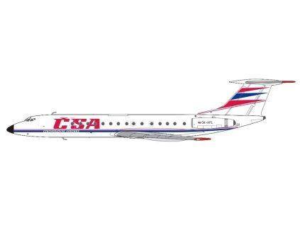 Tu-134A CSA Czech Airlines "1990s" Colors