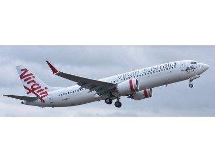 B737 MAX 8 Virgin Australia "2010s" Colors. Named "Monkey Mia"