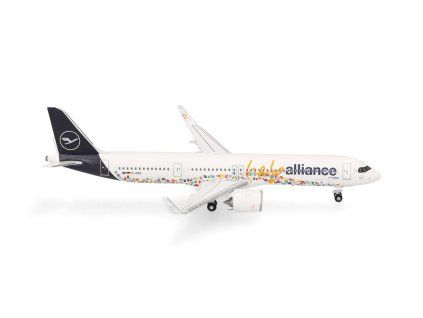 A321-271NX Lufthansa "Help Alliance" Colors