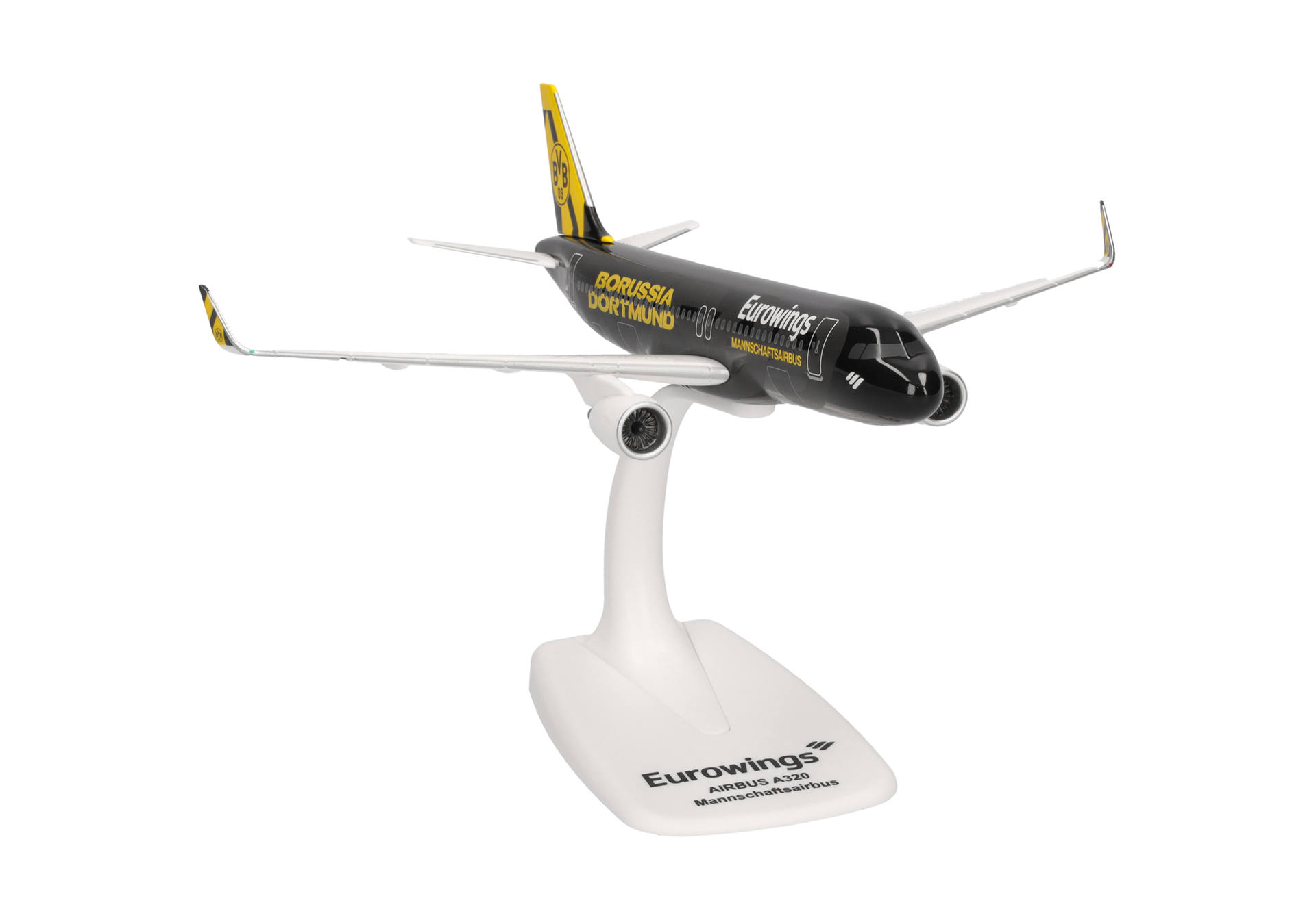 1:200 Airbus A320-214(WL) Eurowings ″Borussia Dortmund Mannschaftsairbus″ 2025 Colors (Snap-Fit)
