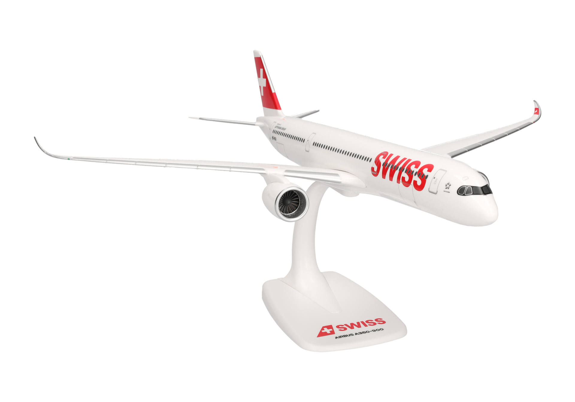 1:200 Airbus A350-941 Swiss International Air Lines ″2010s″ Colors, Named ″Lausanne″ (Snap-Fit)