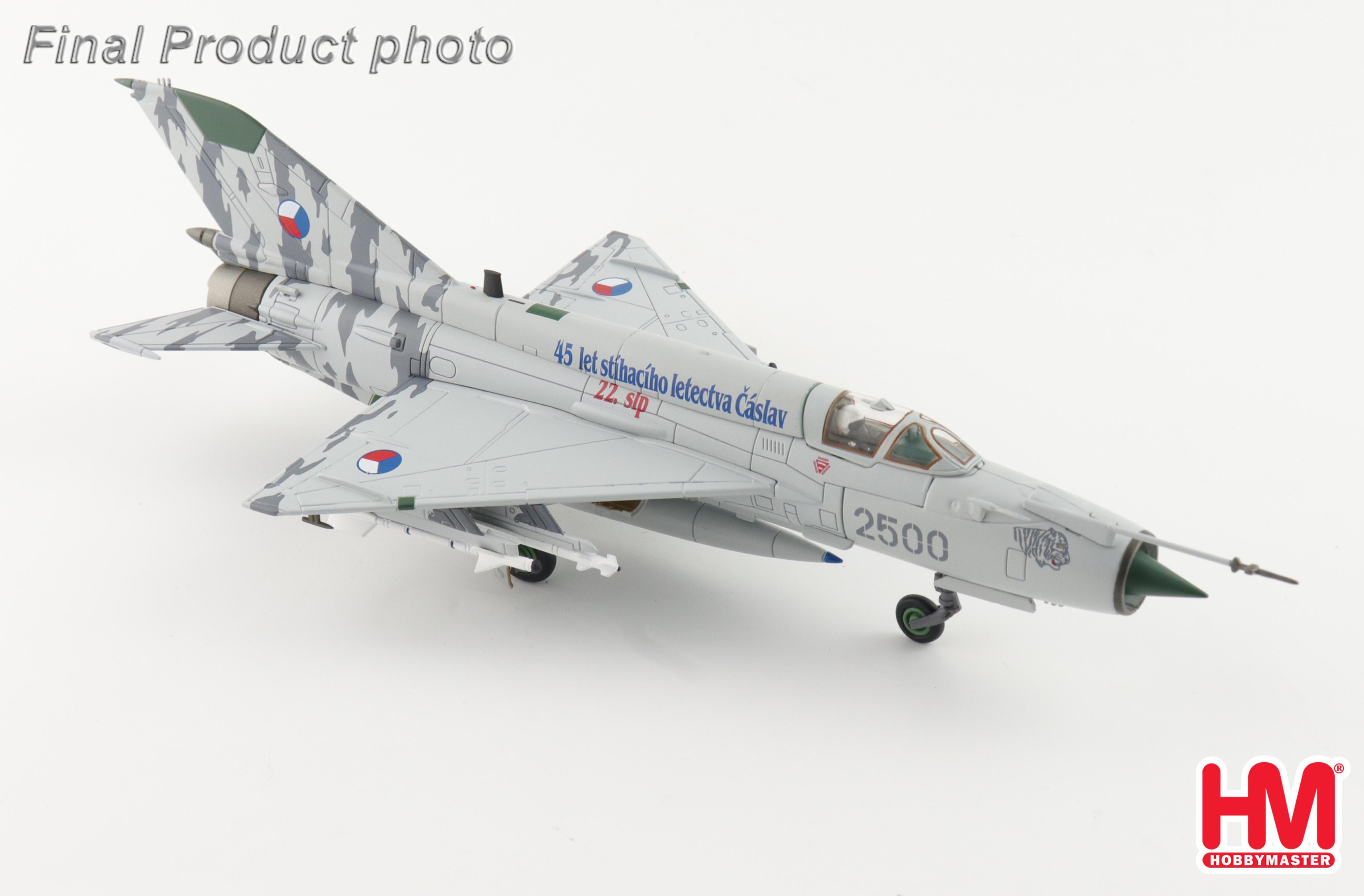 1:72 MiG-21MFN Czech Air Force, Čáslav AFB, Czech Republic, October 2002, Signature Edition