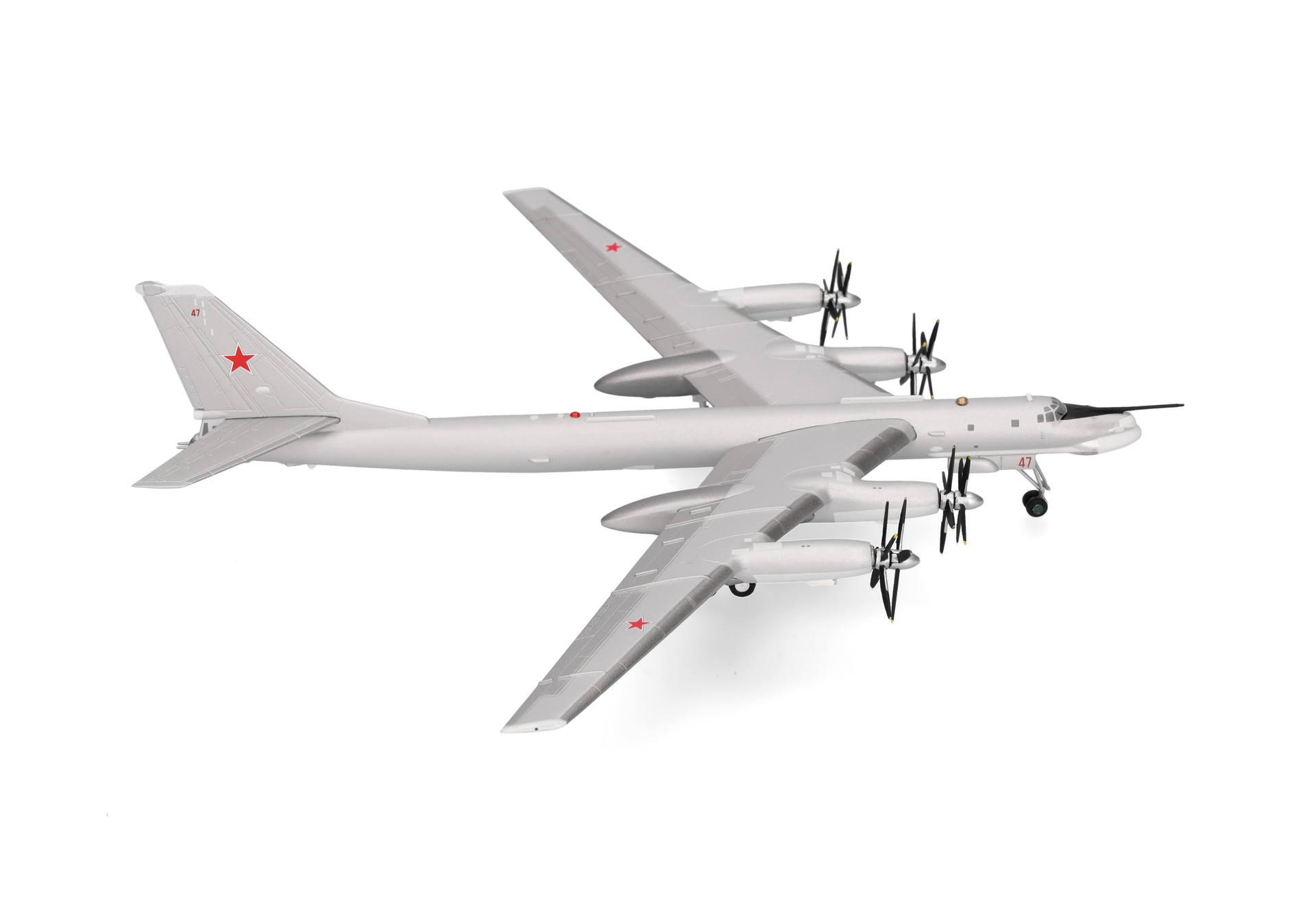 1:200 Tupolev TU-95MS Soviet Air Forces 1226th Heavy Bomber Aviation Regiment, Chagan Air Base, Kazakh SSR