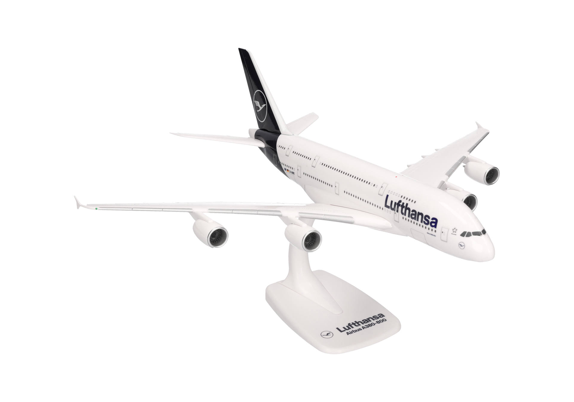 1:250 Airbus A380-841 Lufthansa ″2018s″ colors. Named ″Düsseldorf″ (Snap-Fit)