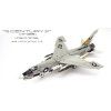 F-8E Crusader USN VF-53 Iron Angels, NF201, USS Hancock, Vietnam, 1967, Launch Configuration