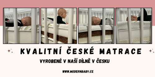 Matrace do postýlek - kvalitní česká výroba