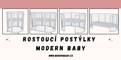 Porovnání našich rostoucích postýlek Modern Baby s jinými výrobci