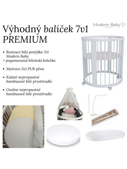 Výhodný balíèek 7v1 PREMIUM (matrace 2v1 PUR pìna)