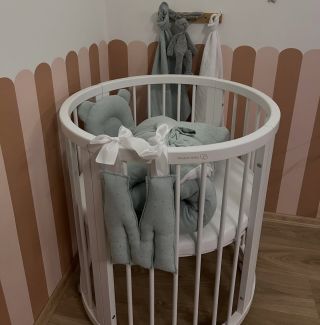 Kulatá varianta našich rostoucích postýlek Modern Baby😍🫶🏻