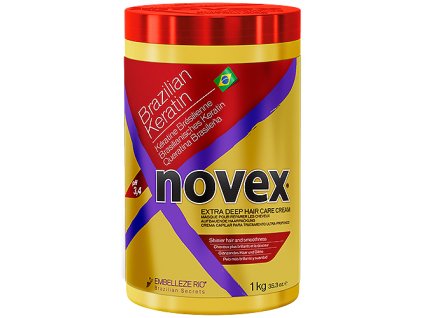 1880 revitalizacni maska s brazilskym keratinem novex brazilian keratin deep treatment mask 400 g