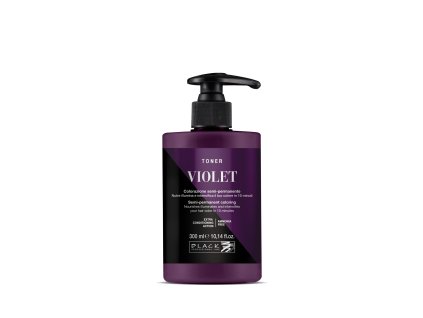 4817 semi permanentni toner pro barevne a prirodni vlasy black professional fialovy 300 ml