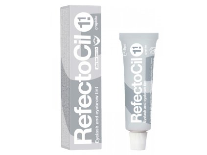 6902 barva na rasy a oboci refectocil eyebrow and eyelash tint 15 ml grafitova