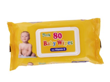Baby Wipes 80 Vitamin E Photoroom