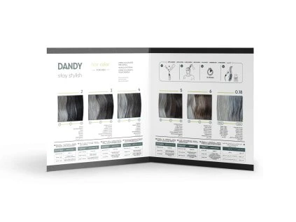 DANDY Color Cream Color Chart Mockup 03