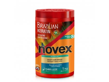 13690 novex brazilian keratin deep treatment mask 1000 g kondicioner na vlasy s keratinem