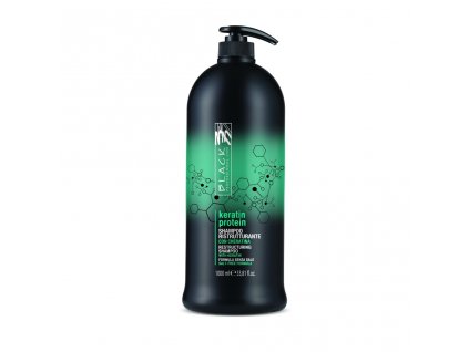 13093 black keratin protein shampoo 1l