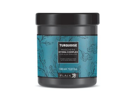 3593 kremova regeneracni maska pro jemne vlasy black professional turquoise mask 1000 ml