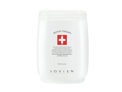 719 maska pro suche a lamave vlasy poskozene chlorem nebo morskou vodou lovien repair therapy mask 1000 ml