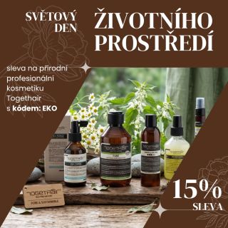 Oslavte s námi 𝐒𝐕Ě𝐓𝐎𝐕Ý 𝐃𝐄𝐍 Ž𝐈𝐕𝐎𝐓𝐍Í𝐇𝐎 𝐏𝐑𝐎𝐒𝐓Ř𝐄𝐃Í! 🌍🌿 Objevte sílu vlasové péče Togethair, která spojuje šetrné biologické...