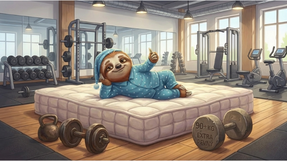 Akú tuhosť matraca by mali voliť osoby nad 90 kg?