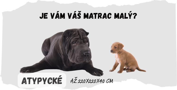 Atypické matrace bez príplatku