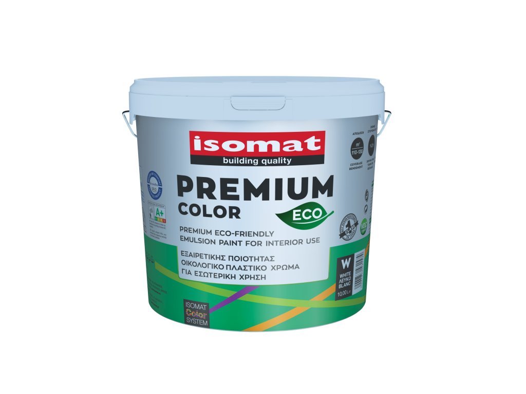 PREMIUM COLOR ECO - Prémiová, ekologická, matná emulzná farba na vnútorné povrchy