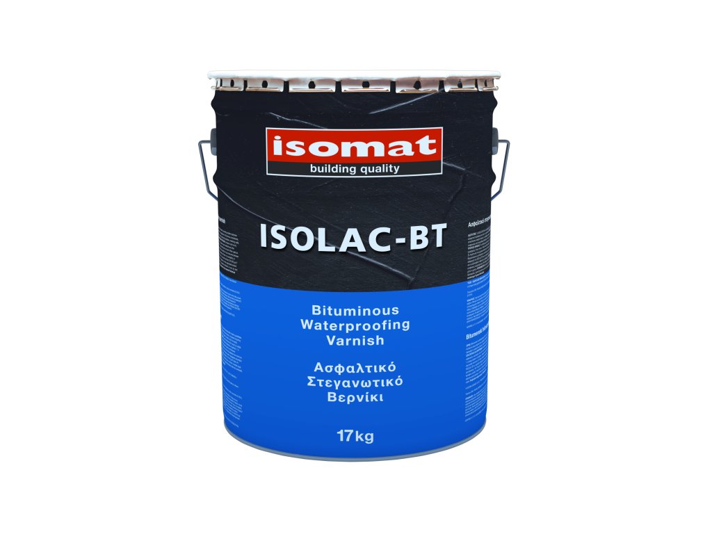 ISOLAC-BT - Bitúmenový, hydroizolačný lak