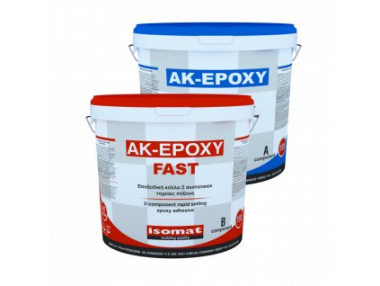 ISOMAT AK-EPOXY FAST - 2-zložkové, rýchlo tuhnúce, epoxidové lepidlo pre mramor a žulu R2T
