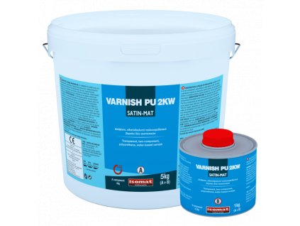 VARNISH-PU 2KW - 2-zložkový, UV odolný, polyuretánový lak na vodnej báze