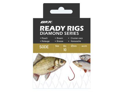 BKK Návazec Ready Rig Diamond Sode RD (Varianta 16 0,09mm 70cm 10ks)