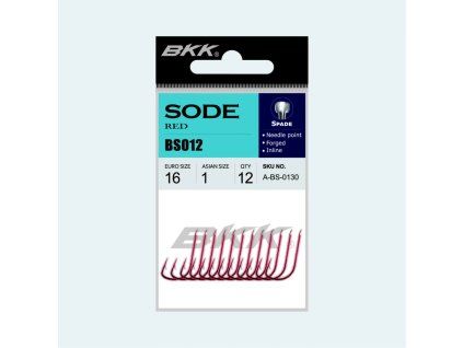 BKK Háček SODE RED Diamond (Velikost 16)
