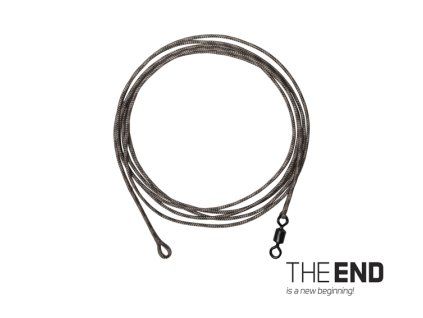 Návazec THE END Leadcore + swivel / 3ks