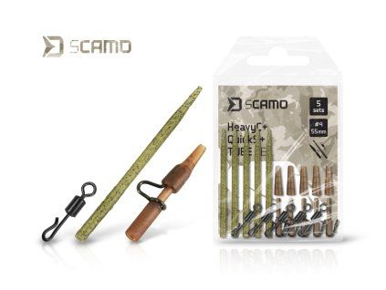 Set Delphin sCAMO HeavyC + QuickS + Tube 5 setů