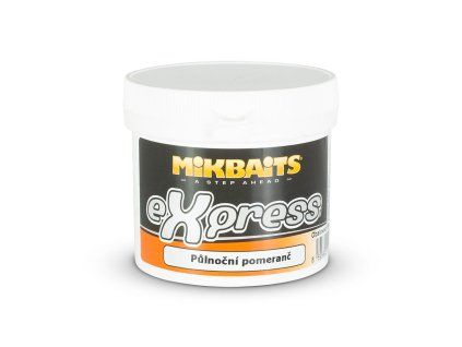 Mikbaits eXpress těsto 200g Půlnoční pomeranč
