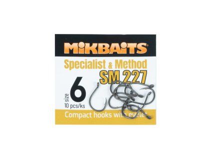 Mikbaits SPECIALIST & METHOD háčky SM 227 hook 10ks (Varianta č.6)