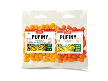 Pufiny 10 mm 20 g (Příchuť Česnek)