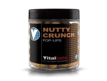 vitalbaits pop up nutty crunch 80g 18mm