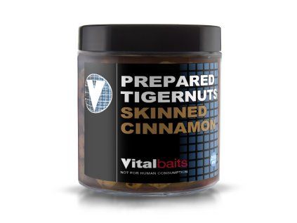 vitalbaits tygri orechy prepared tigernuts skinned cinnamon 250ml