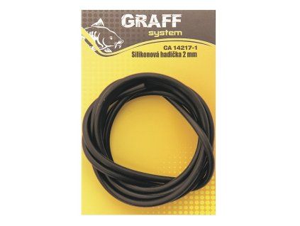 graff silikonova hadicka 2mm cerna