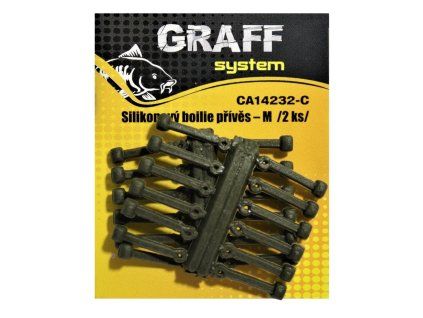 graff silikonovy boilie prives m hnedy 2ks