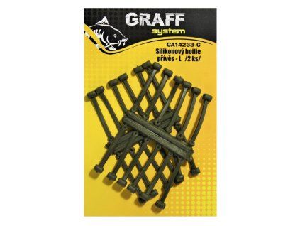 graff silikonovy boilie prives l hnedy 2ks