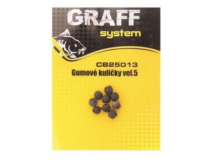 graff gumove kulicky velikost 5 10ks