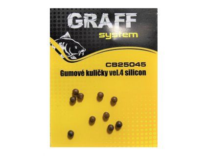 graff silikonove kulicky velikost 4 10ks