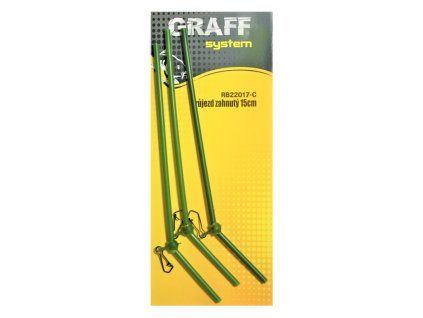 graff prujezd zahnuty 15cm camo 3ks