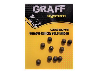 graff silikonove kulicky velikost 6 10ks