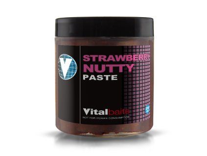 vitalbaits testo strawberry nutty paste 250ml