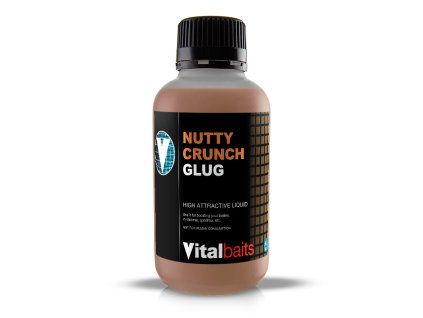 vitalbaits booster nutty crunch glug 500ml
