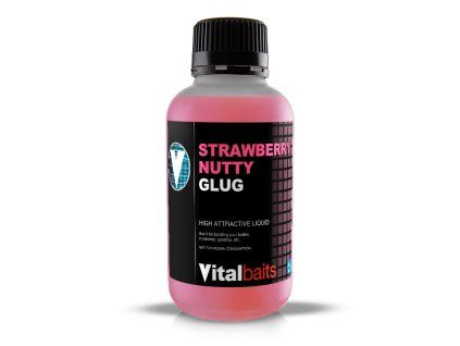 vitalbaits booster strawberry nutty glug 500ml