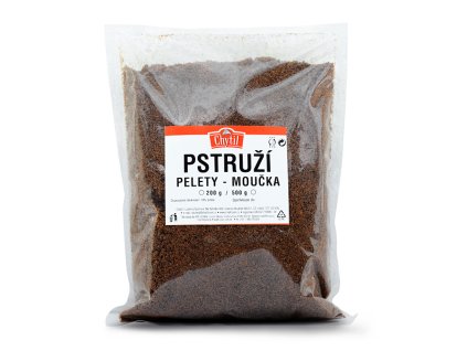 Moučka ze pstružích pelet (Gramáž 200 g)